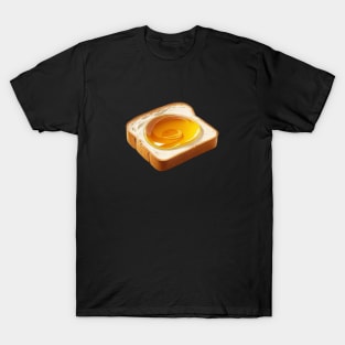 Honey Kawaii Yummy Vintage Coffee Beekeeper Bread Sandwich Toast Since T-Shirt